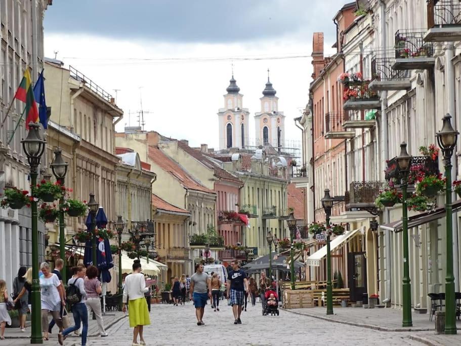 Modern Flat In Old Town Kaunas - Free Parking & Self Check-In Buitenkant foto