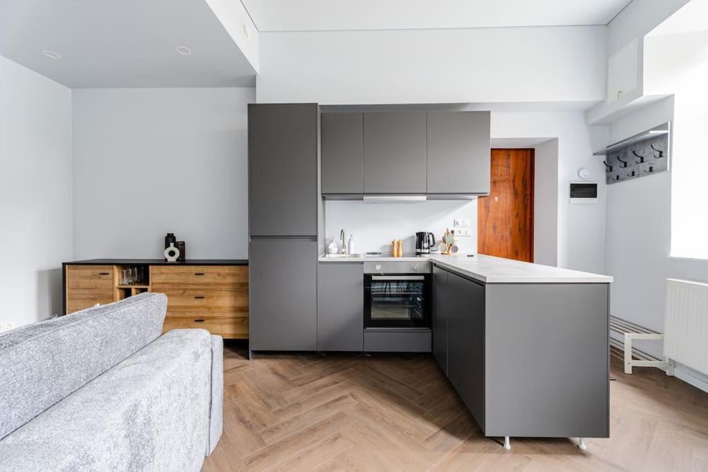 Modern Flat In Old Town Kaunas - Free Parking & Self Check-In Buitenkant foto